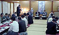 樫村日立市長も参加し、盛大に開催されたコミュニティＮＥＴひたち第２回交流会