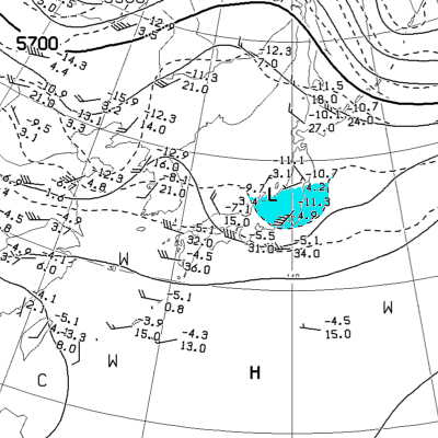 2001N090409̍wVC}(500hPa)
