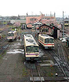 鹿島鉄道の始発・石岡駅