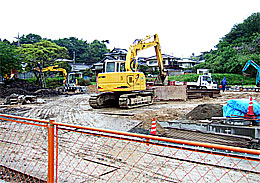 ふきあげ調整池