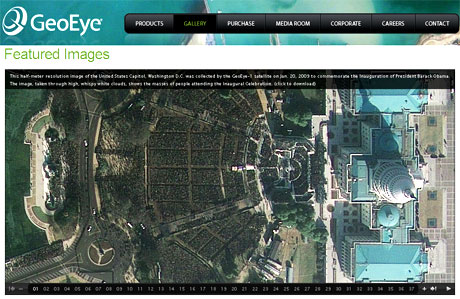 Satellite image courtesy of GeoEye