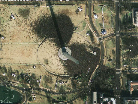 Satellite image courtesy of GeoEye