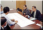 龍ヶ崎土木事務所で県道整備の要望を行う